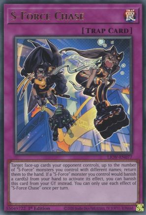 Image of S-Force Chase [LIOV-EN077] Ultra Rare