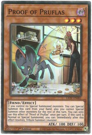 Image of Proof of Pruflas [LIOV-EN081] Super Rare