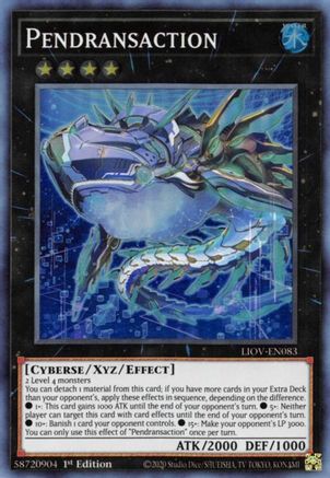 Image of Pendransaction [LIOV-EN083] Super Rare