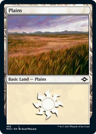 Image of Plains (482) (Foil Etched) (MH2-482) - Modern Horizons 2 Foil