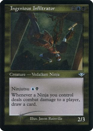 Image of Ingenious Infiltrator (Retro Foil Etched) [Modern Horizons]