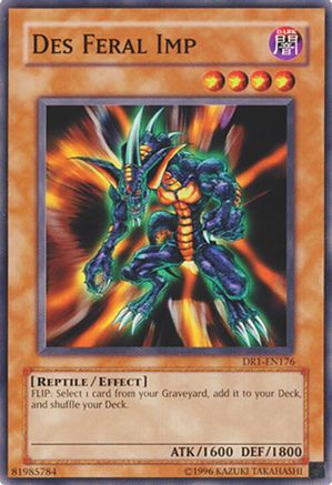 Image of Des Feral Imp [DR1-EN176] Common