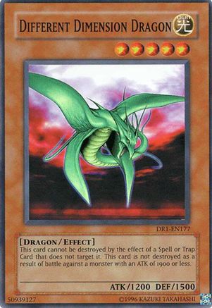 Image of Different Dimension Dragon [DR1-EN177] Super Rare