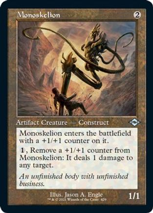 Image of Monoskelion (Retro Frame) (Foil Etched) (MH2-429) - Modern Horizons 2 Foil
