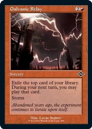 Image of Galvanic Relay (Retro Frame) (Foil Etched) (MH2-406) - Modern Horizons 2 Foil