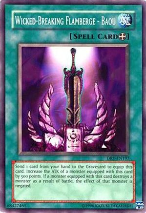 Image of Wicked-Breaking Flamberge - Baou [DR1-EN197] Common