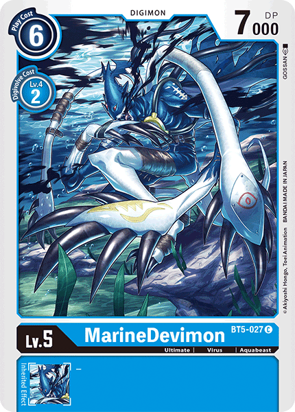 Image of MarineDevimon [BT5-027] [Battle of Omni]