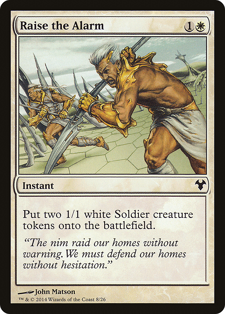 Image of Raise the Alarm [Modern Event Deck 2014]