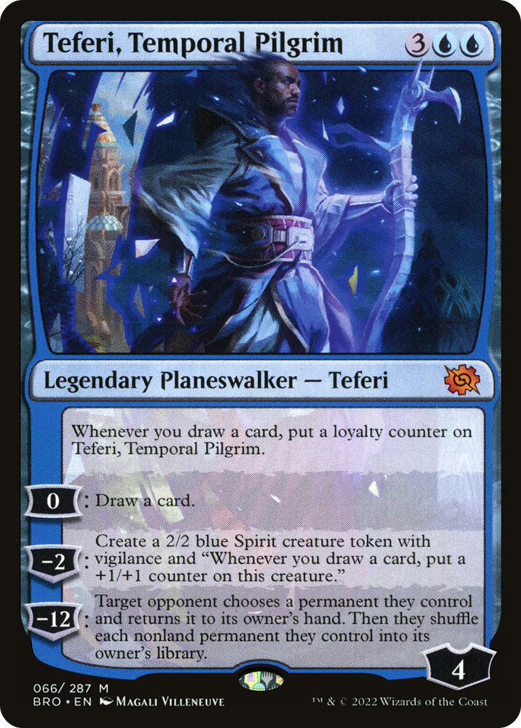 Image of Teferi, Temporal Pilgrim [The Brothers' War]