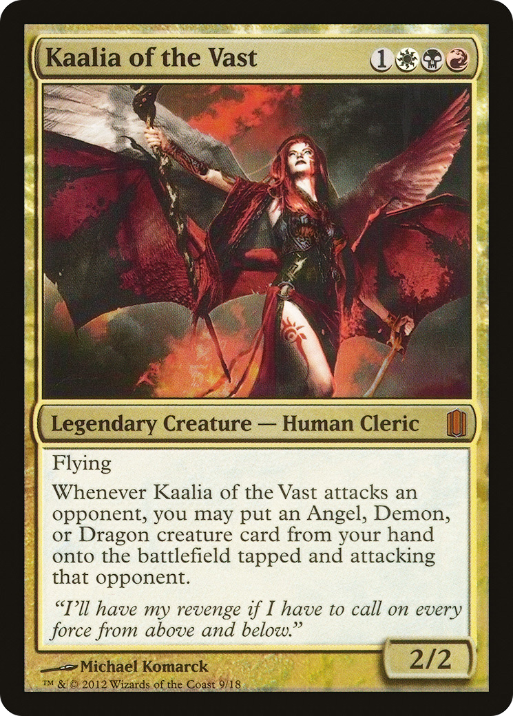 Image of Kaalia of the Vast [Commander's Arsenal]