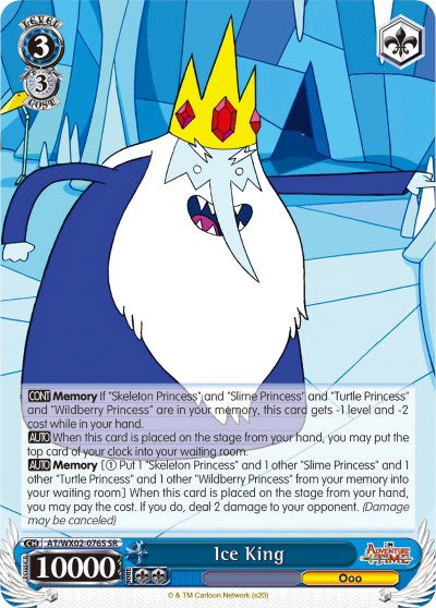 Image of Ice King (AT/WX02-076S SR) [Adventure Time]