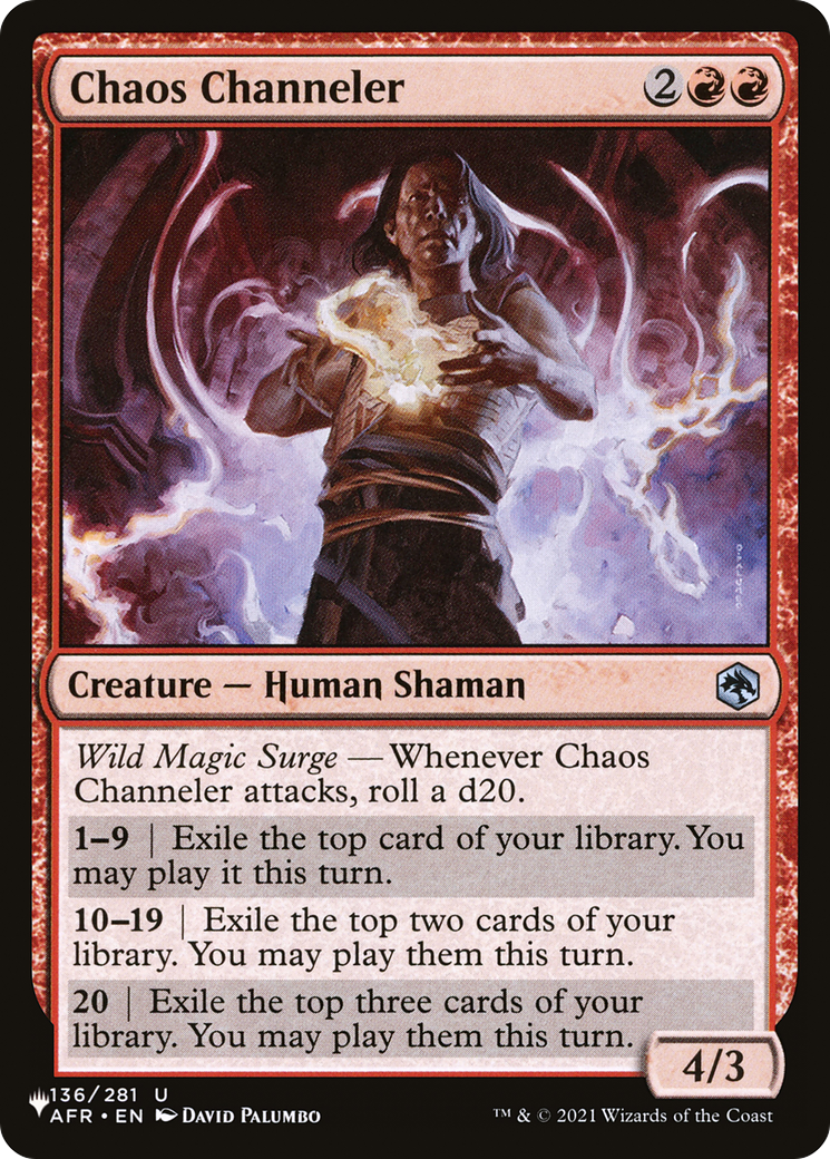 Image of Chaos Channeler [The List]
