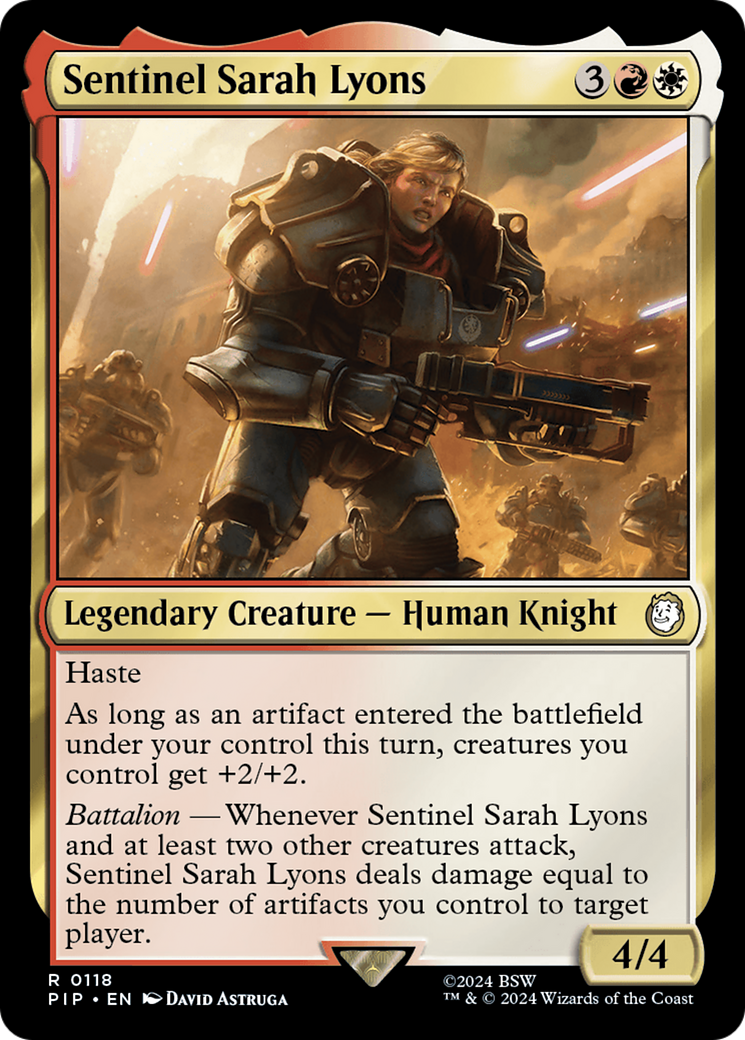 Image of Sentinel Sarah Lyons [Fallout]