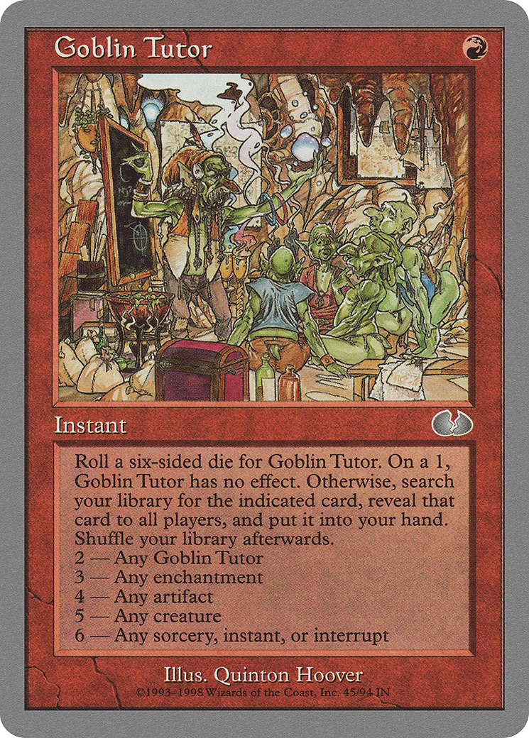 Image of Goblin Tutor [Unglued]