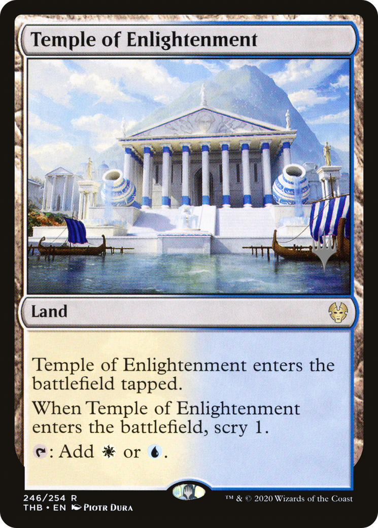 Image of Temple of Enlightenment (Promo Pack) [Theros Beyond Death Promos]
