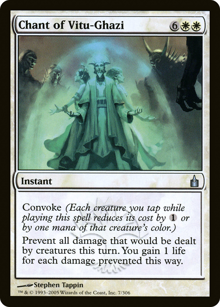 Image of Chant of Vitu-Ghazi [Ravnica: City of Guilds]