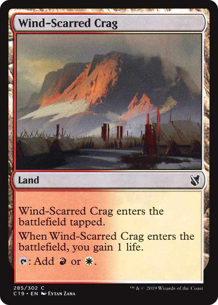 Image of Wind-Scarred Crag [Commander 2019]