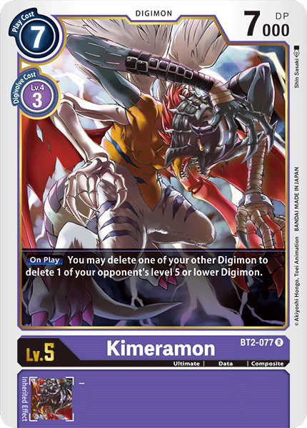 Image of Kimeramon [BT2-077] [Release Special Booster Ver.1.0]