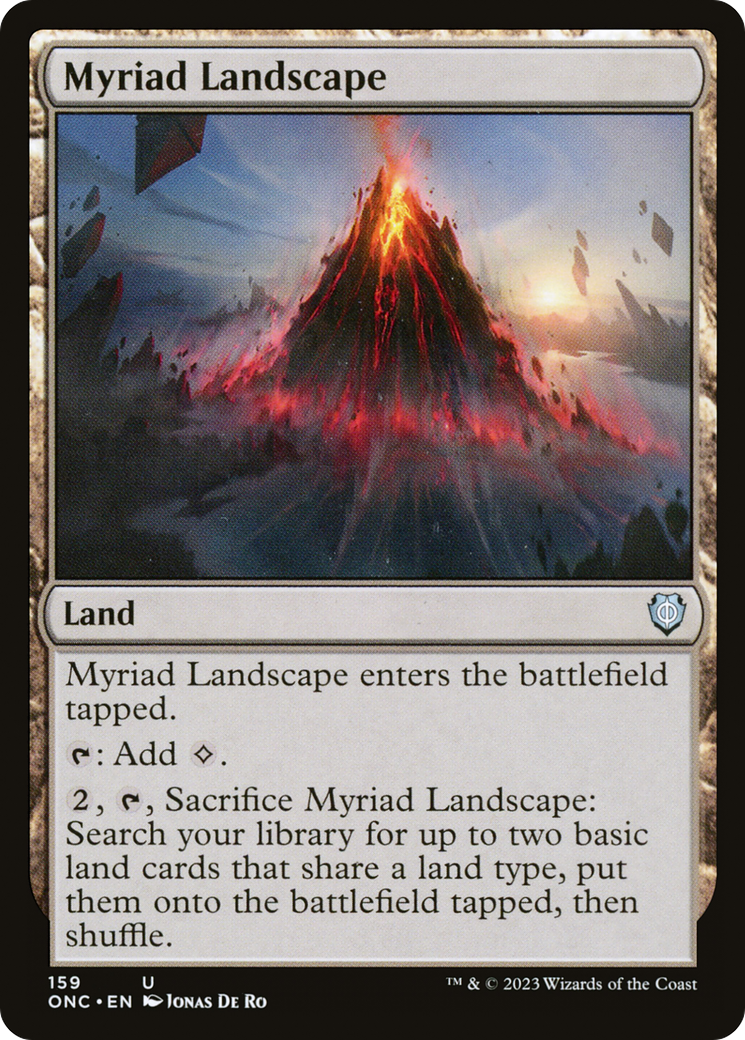 Image of Myriad Landscape [Phyrexia: All Will Be One Commander]