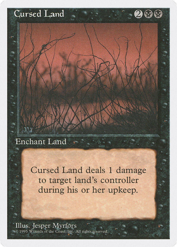 Image of Cursed Land [Fourth Edition]