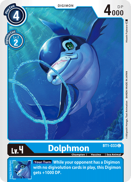 Image of Dolphmon [BT1-033] [Release Special Booster Ver.1.0]