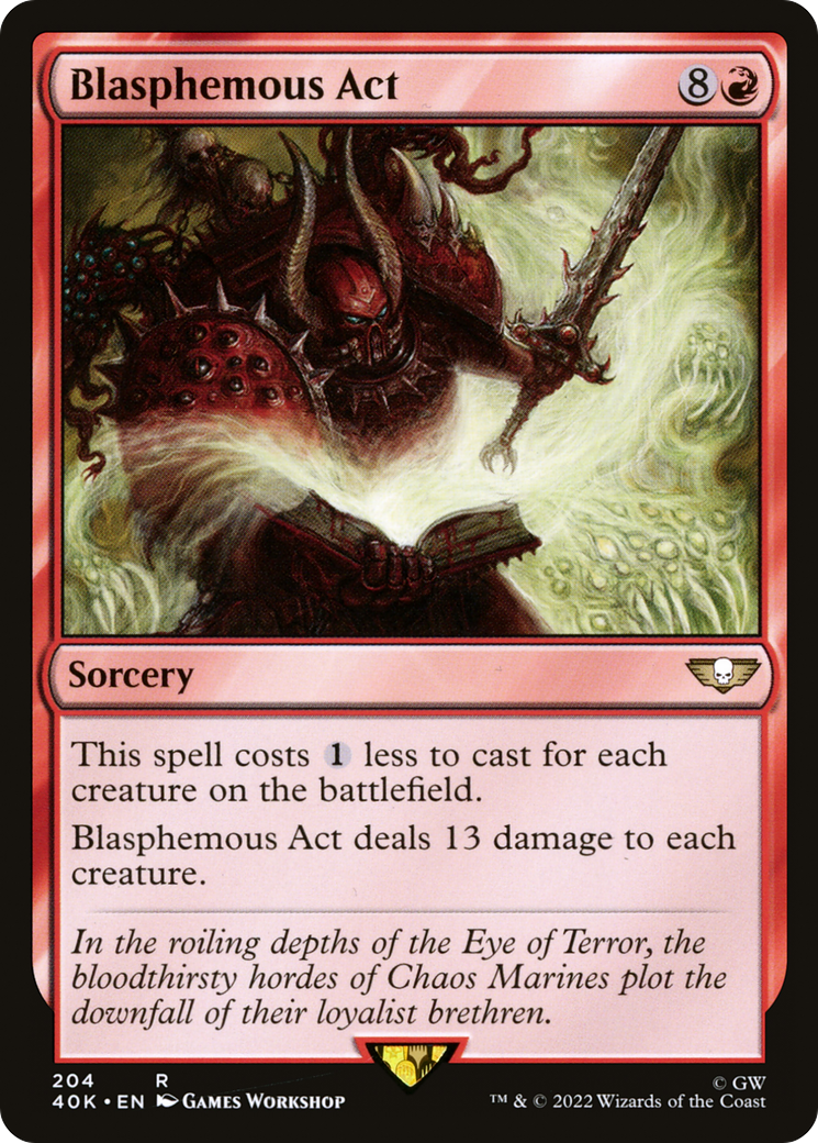 Image of Blasphemous Act [Warhammer 40,000]