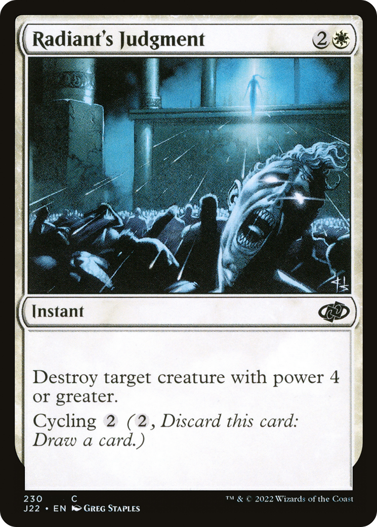 Image of Radiant's Judgment [Jumpstart 2022]