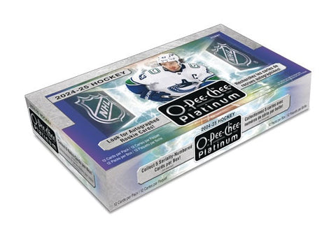 O-Pee-Chee 2024-25 Platinum Hockey Hobby Box (IN STORE ONLY READ DESCRIPTION)