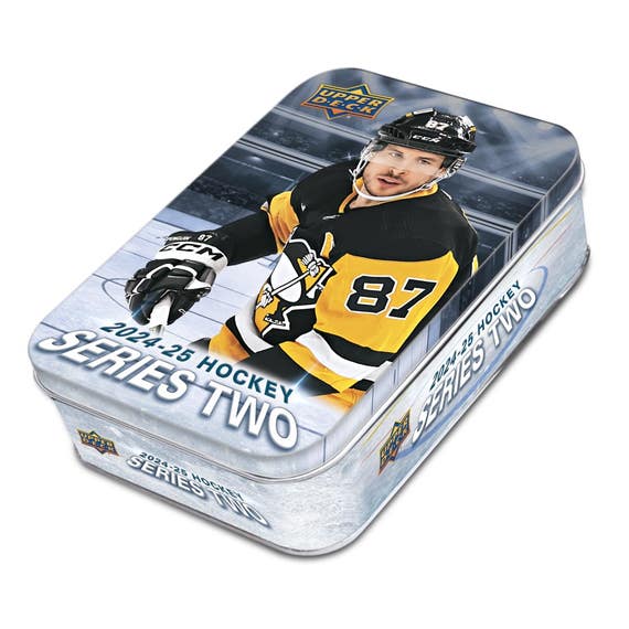 Image of Upper Deck Series Two 2024-25 Tin (IN STORE PURCHASE ONLY READ DESCRIPTION)
