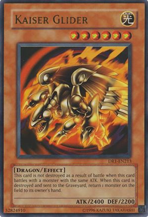 Image of Kaiser Glider [DR1-EN213] Ultra Rare