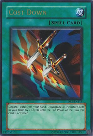 Image of Cost Down [DR1-EN215] Ultra Rare
