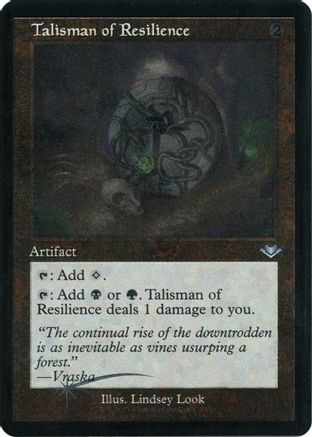 Image of Talisman of Resilience (Retro Foil Etched) [Modern Horizons]