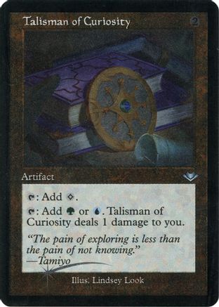 Image of Talisman of Curiosity (Retro Foil Etched) [Modern Horizons]