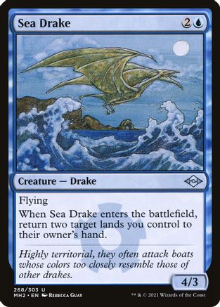 Image of Sea Drake (MH2-268) - Modern Horizons 2 Foil