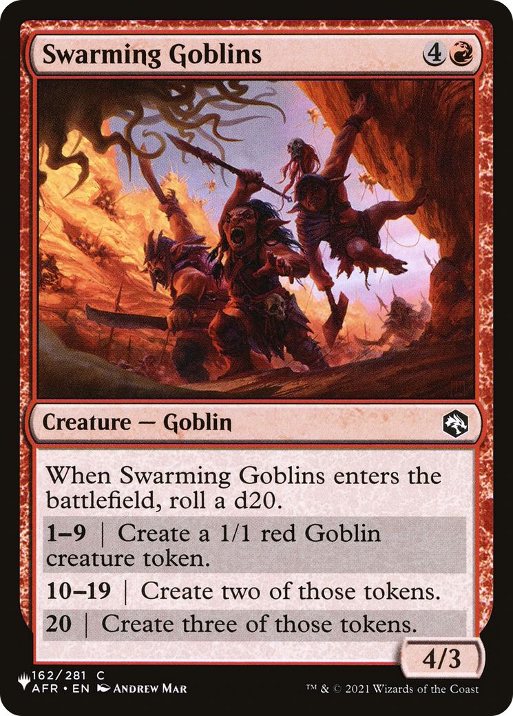 Image of Swarming Goblins [The List]