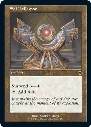 Image of Sol Talisman (Retro Foil Etched) [Modern Horizons 2]