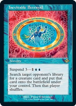 Image of Inevitable Betrayal (Retro Frame) (Foil Etched) (MH2-390) - Modern Horizons 2 Foil