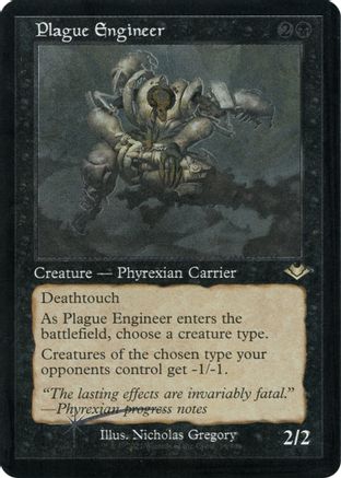 Image of Plague Engineer (Retro Foil Etched) [Modern Horizons]