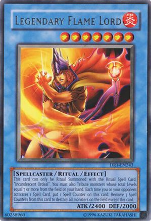 Image of Legendary Flame Lord [DR1-EN243] Rare
