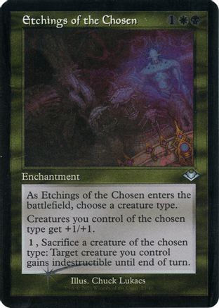 Image of Etchings of the Chosen (Retro Foil Etched) [Modern Horizons]