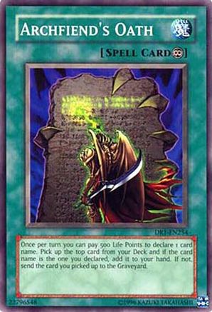 Image of Archfiend's Oath [DR1-EN254] Common