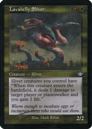 Image of Lavabelly Sliver (Retro Foil Etched) [Modern Horizons]