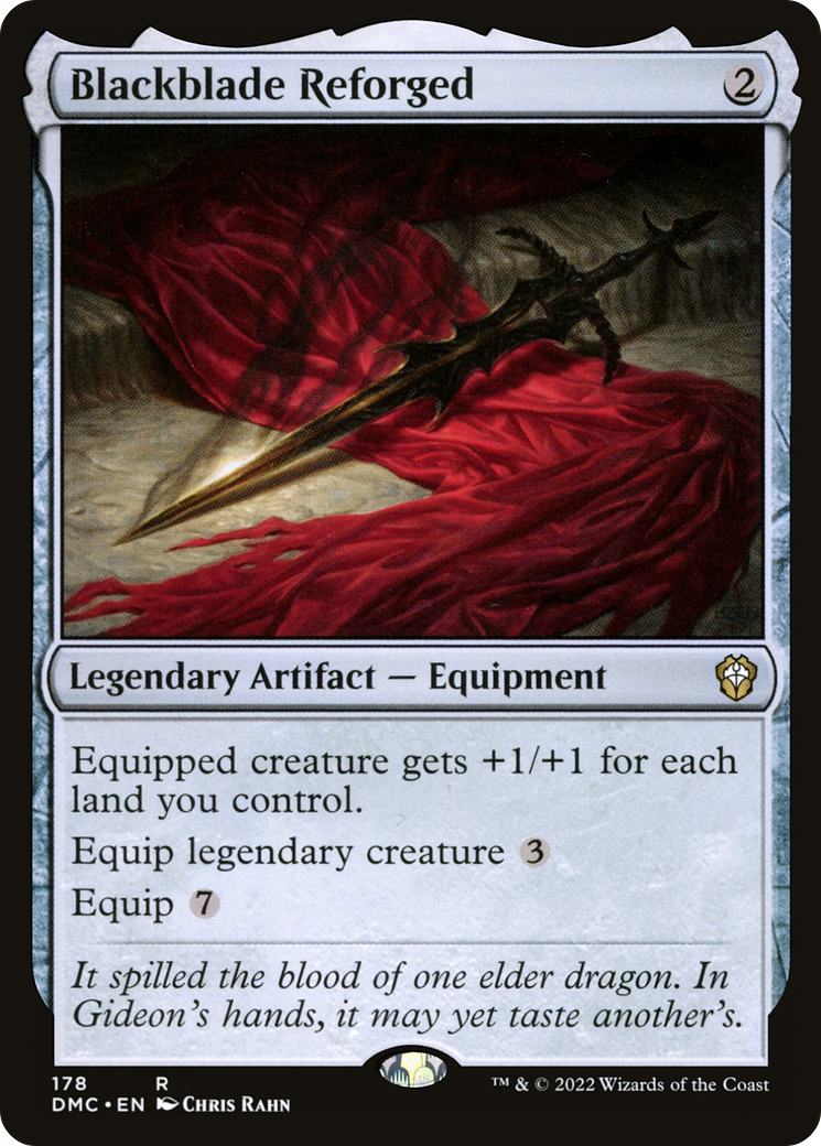 Image of Blackblade Reforged [Dominaria United Commander]