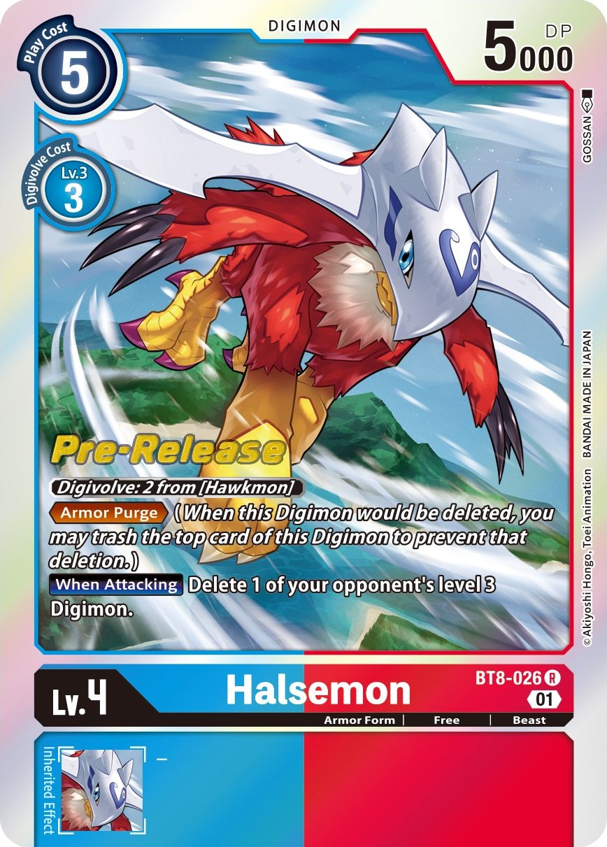 Image of Halsemon [BT8-026] [New Awakening Pre-Release Cards]