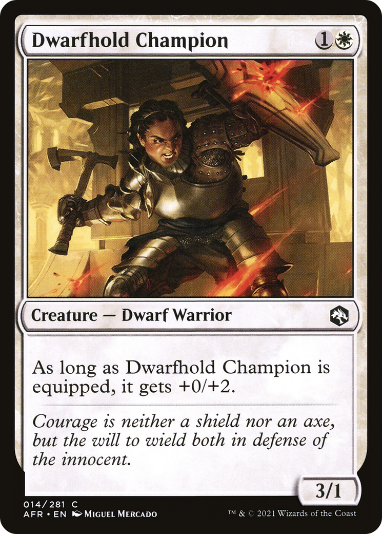 Image of Dwarfhold Champion [Dungeons & Dragons: Adventures in the Forgotten Realms]