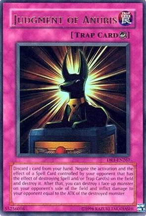 Image of Judgment of Anubis [DR1-EN267] Ultra Rare