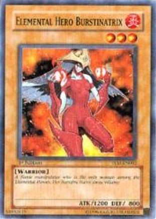 Image of Elemental Hero Burstinatrix [TLM-EN002] Common