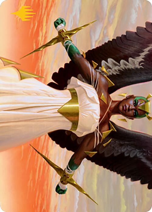 Image of Glorious Enforcer Art Card (Gold-Stamped Signature) [Modern Horizons 2 Art Series]