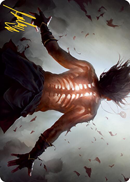 Image of Piercing Rays Art Card (Gold-Stamped Signature) [Modern Horizons 2 Art Series]