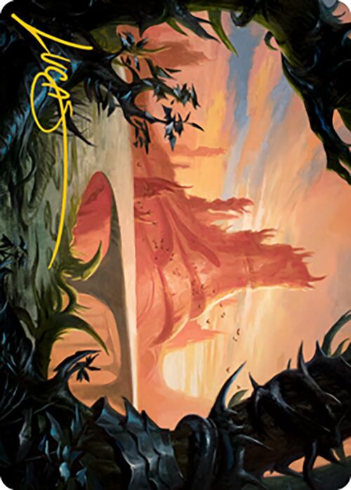 Image of Slagwoods Bridge Art Card (Gold-Stamped Signature) [Modern Horizons 2 Art Series]